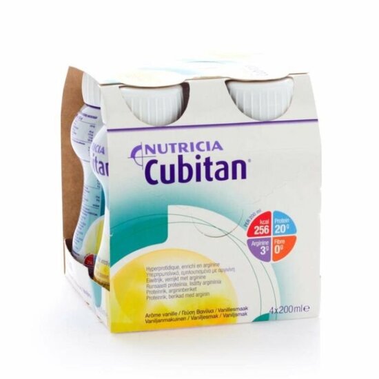 Cubitan - vanila 200ml 4/1